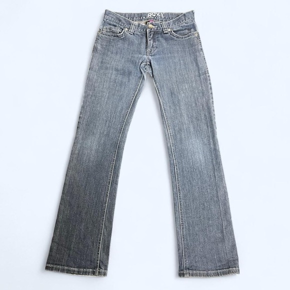 Y2K low rise jeans bootcut dark wash Women’s Roxy Vintage 2000s - Picture 1 of 7